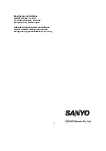 Предварительный просмотр 16 страницы Sanyo EM-S355AW/AS Instruction Manual