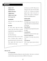 Preview for 66 page of Sanyo EM-S5002W Cooking Manual