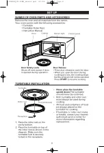 Предварительный просмотр 8 страницы Sanyo EM-S5120B Instruction Manual And Cooking Manual