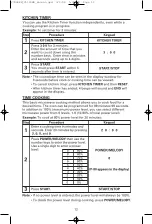 Предварительный просмотр 12 страницы Sanyo EM-S5120B Instruction Manual And Cooking Manual