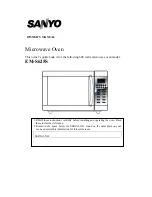 Sanyo EM-S625S Owner'S Manual предпросмотр