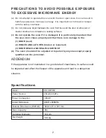 Предварительный просмотр 3 страницы Sanyo EM-S6786V Instruction Manual