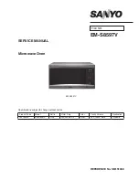 Preview for 1 page of Sanyo EM-S8597V Service Manual