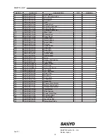 Предварительный просмотр 4 страницы Sanyo EM-S8597V Service Manual