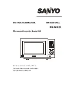 Предварительный просмотр 1 страницы Sanyo EM-SL50GRILL Instruction Manual