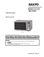 Preview for 1 page of Sanyo EM-SL60C Service Manual