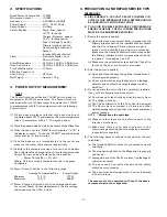 Preview for 3 page of Sanyo EM-V3410WS Service Manual