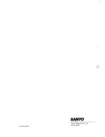 Предварительный просмотр 12 страницы Sanyo EM-V758 Supplement Of Service Manual