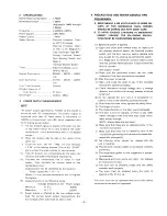 Preview for 3 page of Sanyo EM-V860 Service Manual