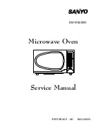 Sanyo EM-W3000W Service Manual preview