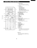 Предварительный просмотр 6 страницы Sanyo EM-X400 Instruction Manual