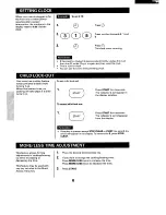 Preview for 8 page of Sanyo EM-X410 Instruction Manual