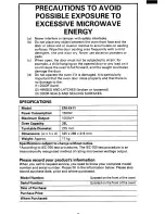 Preview for 2 page of Sanyo EM-X4111 Instruction Manual