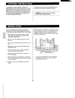 Preview for 4 page of Sanyo EM-X470 Instruction Manual