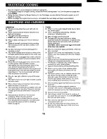 Предварительный просмотр 17 страницы Sanyo EM-X470 Instruction Manual