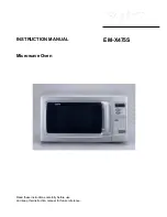 Preview for 1 page of Sanyo EM-X475S Instruction Manual