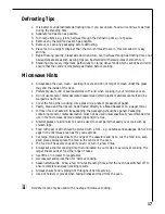 Предварительный просмотр 17 страницы Sanyo EM-X475S Instruction Manual