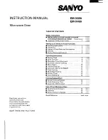 Preview for 1 page of Sanyo EM-X490 Instruction Manual