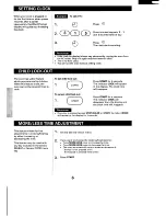 Preview for 8 page of Sanyo EM-X490 Instruction Manual