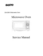 Предварительный просмотр 1 страницы Sanyo EM-Z2001S Service Manual