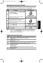 Предварительный просмотр 13 страницы Sanyo EM-Z2100GS - 8 Cubic Foot Microwave Instruction Manual & Cooking Manual