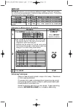 Предварительный просмотр 18 страницы Sanyo EM-Z2100GS - 8 Cubic Foot Microwave Instruction Manual & Cooking Manual