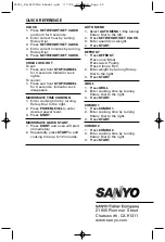 Предварительный просмотр 40 страницы Sanyo EM-Z2100GS - 8 Cubic Foot Microwave Instruction Manual & Cooking Manual