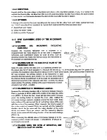 Предварительный просмотр 19 страницы Sanyo EM-Z2100GS - 8 Cubic Foot Microwave Service Manual