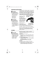 Предварительный просмотр 6 страницы Sanyo EM-Z9011N Instruction Manual And Cooking Manual