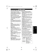 Предварительный просмотр 21 страницы Sanyo EM-Z9011N Instruction Manual And Cooking Manual