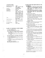 Предварительный просмотр 3 страницы Sanyo EM590 Service Manual