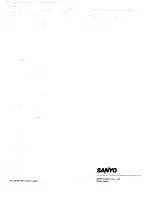 Предварительный просмотр 28 страницы Sanyo EM590 Service Manual