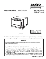 Preview for 1 page of Sanyo EMO-SRT1 Service Manual