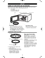 Предварительный просмотр 8 страницы Sanyo EMS5595S - Microwave 0.9 Cubic Feet Instruction Manual & Cooking Manual