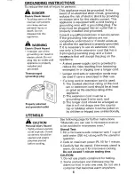 Предварительный просмотр 6 страницы Sanyo EMS6588S - USA Countertop Microwave Oven 1.0 cu.ft. Capacity 1 Instruction Manual And Cooking Manual