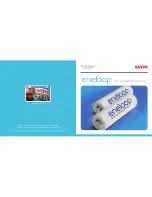 Sanyo eneloop MDR03-U-2-3UTG Brochure preview