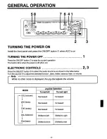 Предварительный просмотр 9 страницы Sanyo EXCD-1000 Operating Instructions Manual