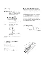 Предварительный просмотр 11 страницы Sanyo FH1211X Operating Instructions Manual