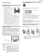 Preview for 6 page of Sanyo FS32D05F Owner'S Manual