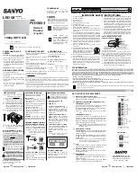 Sanyo FVD5833 Owner'S Manual preview