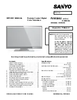 Preview for 11 page of Sanyo FVM3982 Service Manual