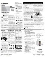 Sanyo FVM5082 Owner'S Manual preview