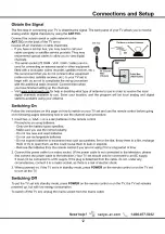 Preview for 13 page of Sanyo FW24E05T Owner'S Manual