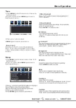 Preview for 17 page of Sanyo FW24E05T Owner'S Manual