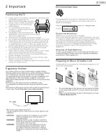 Preview for 6 page of Sanyo FW32D06F Owner'S Manual