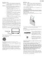 Preview for 6 page of Sanyo FW32D19F Owner'S Manual