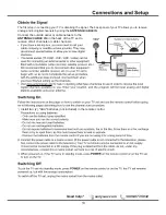 Preview for 14 page of Sanyo FW32D25T Owner'S Manual