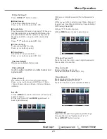 Preview for 21 page of Sanyo FW32D25T Owner'S Manual