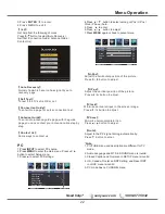 Preview for 23 page of Sanyo FW32D25T Owner'S Manual