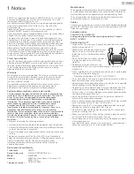 Preview for 5 page of Sanyo FW40D48F Owner'S Manual